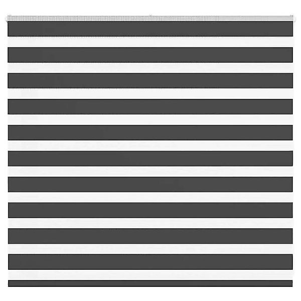 vidaXL Doppelrollo Schwarz 165x100 cm Stoffbreite 160,9 cm Polyester 401422 günstig online kaufen