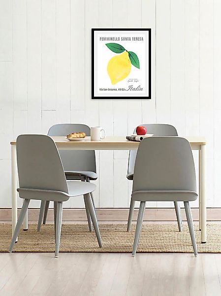 queence Bild "Feminello", Italien-Schriftzug-Obst-Obst Bilder-Kunst, (1 St. günstig online kaufen