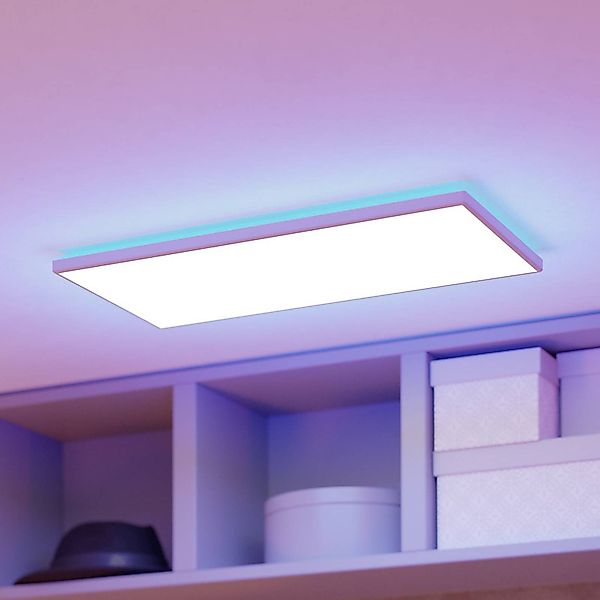 EGLO Deckenleuchte »Rovito-Z Deckenlampe, ZigBee 3.0, Kunststoff, Badezimme günstig online kaufen