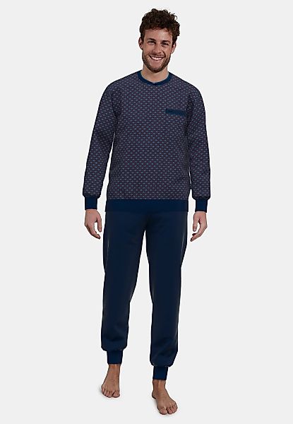 GÖTZBURG Pyjama "Zartbitter", (2 tlg.), Langarm, lange Hose, Rundhalsaussch günstig online kaufen