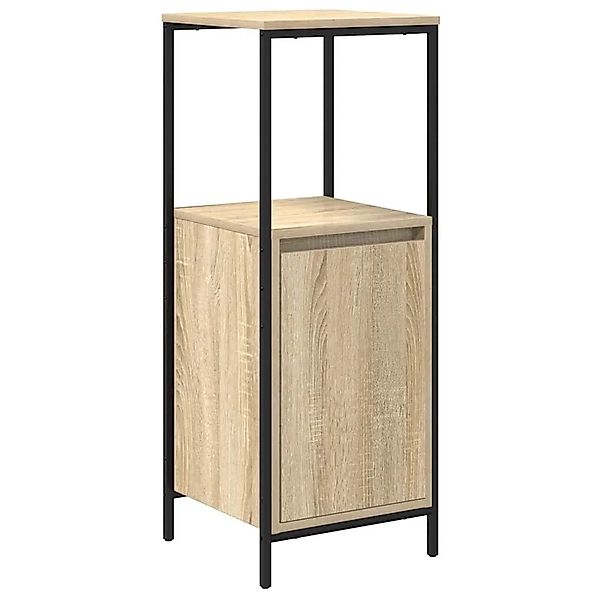 vidaXL Badschrank mit Regalen Sonoma-Eiche 36x35x95 cm 861913 günstig online kaufen