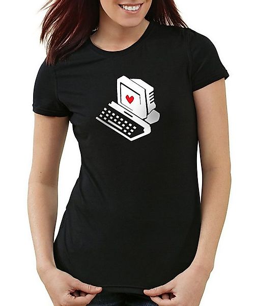 style3 T-Shirt Computer Love Sheldon PC Mac Herz Nerd Retro the big bang th günstig online kaufen