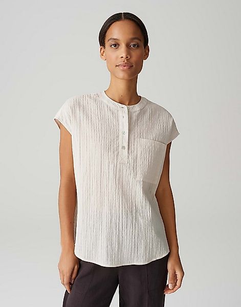 OPUS Kurzarmbluse FAMALI aus BCI Cotton günstig online kaufen