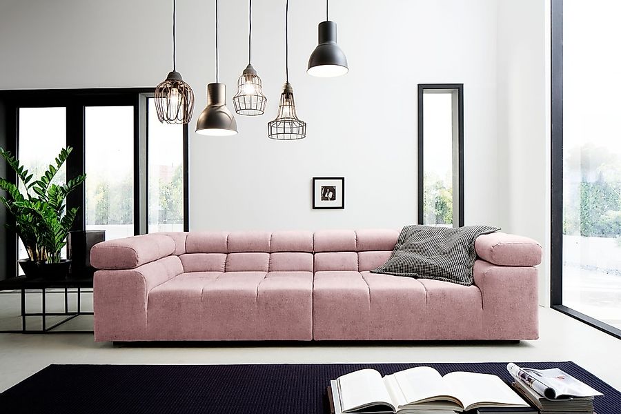 Home affaire Big-Sofa "Ancona modern, elegant, bequem, viel Platz, B/T/H: 2 günstig online kaufen
