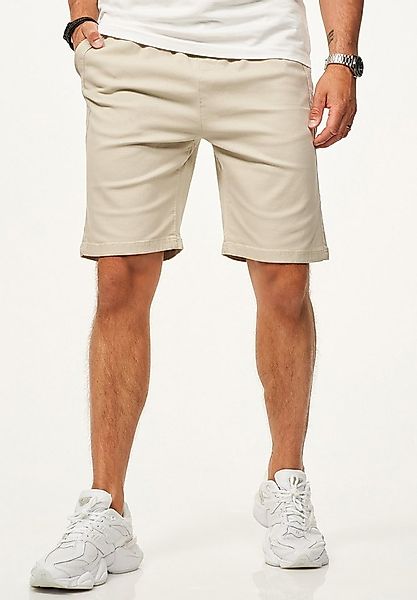 SOULSTAR Chinoshorts mit Gummibund & Tunnelzug - Kurze Hose für Herren Regu günstig online kaufen