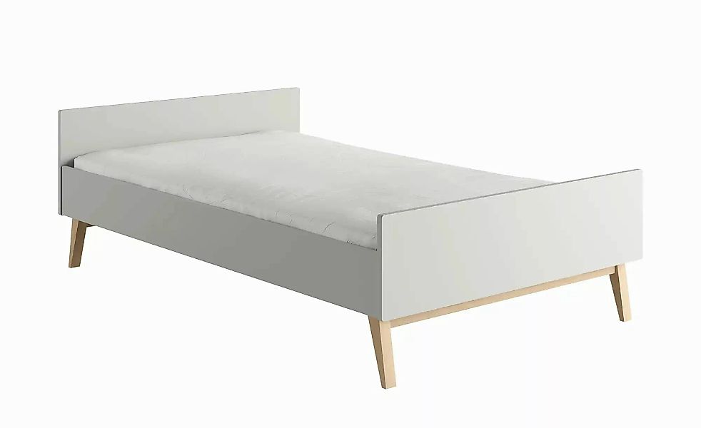 pinio Bett   Swing ¦ grau ¦ Maße (cm): B: 125 H: 64,5 Betten > Bettgestelle günstig online kaufen