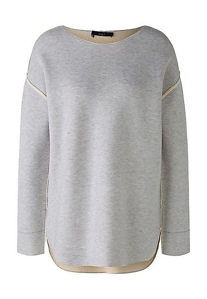 Oui Rundhalspullover Pullover zum Wenden günstig online kaufen