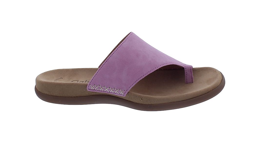Gabor Gabor Pantolette 63.700.11, Samtchevreau (Veloursleder), günstig online kaufen