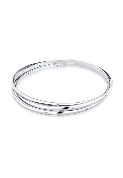 Elli Premium Armreif Armreif Zirkonia Weiß 925 Sterling Silber (kein Set) günstig online kaufen