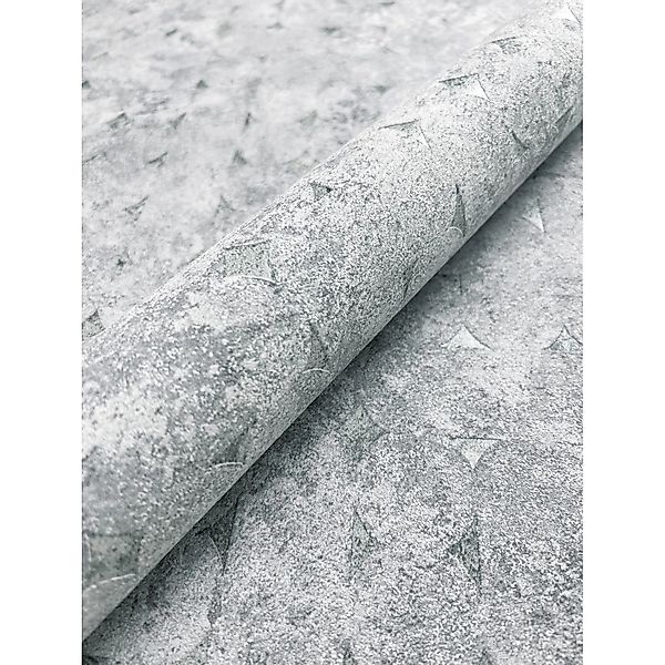 Newroom Vliestapete Saran Silver Grey Rauten Modern FSC® günstig online kaufen