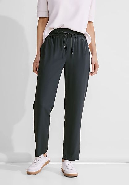 STREET ONE Röhrenhose Middle Waist günstig online kaufen