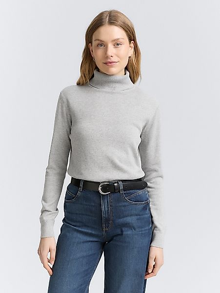 TOM TAILOR Strickpullover Basic Rollkragenpullover Basic günstig online kaufen
