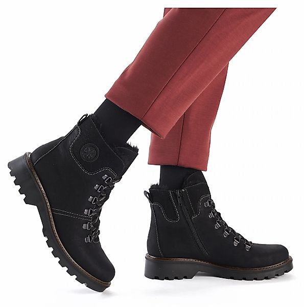 Rieker Winterstiefelette, Schnürboots, Outdoorstiefelette, Bergsteiger-Look günstig online kaufen