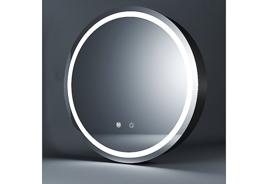 WDWRITTI Spiegelschrank Rund 60cm Badezimmerspiegelschrank mit beleuchtung günstig online kaufen