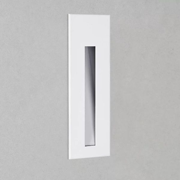 LED Wandeinbauleuchte Borgo in Weiß-Matt 2W 39lm 170x55mm 3000K günstig online kaufen