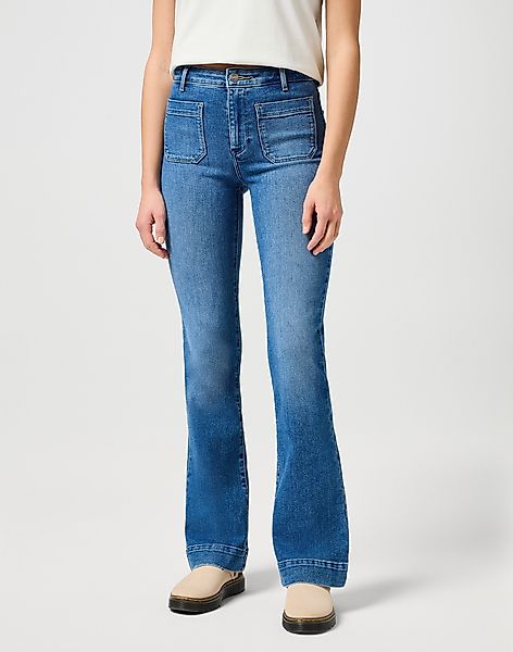 Wrangler Bootcut-Jeans Flare im Retro-Design mit günstig online kaufen