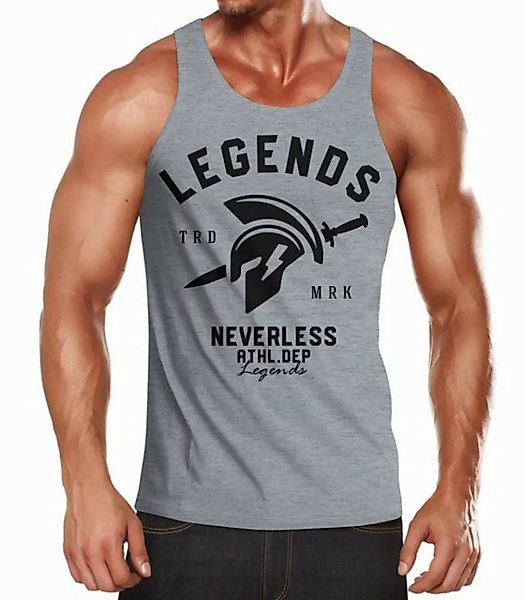 Neverless Tanktop Cooles Herren Tank-Top Gladiator Sparta Gym Athletics Spo günstig online kaufen