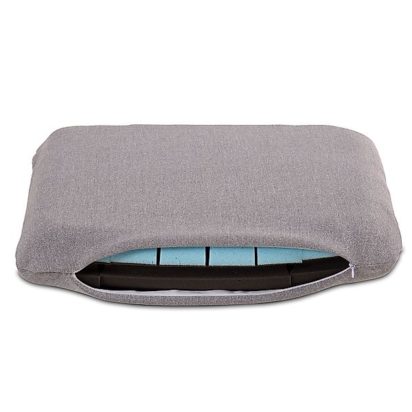 ELONEO Nackenstützkissen 56x10x37cm, Gelschaum, Seitenschläfer, Rückenschlä günstig online kaufen