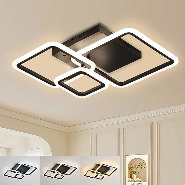 MUPOO LED Deckenleuchte LED Deckenlampe mit günstig online kaufen
