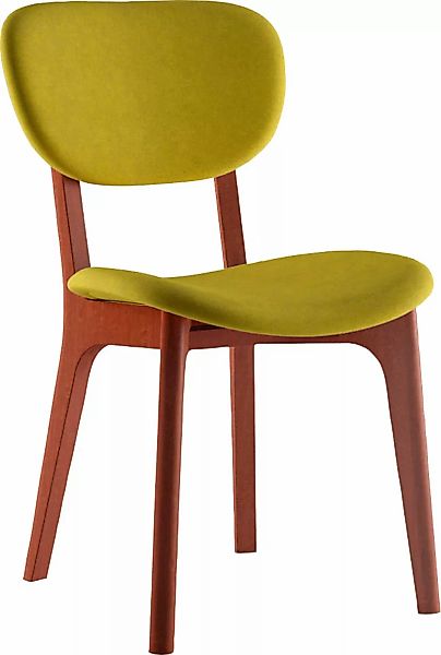 INOSIGN Stuhl "COZY Made in Italy", (Set), 2 St., Microfaser, Gestell in Bu günstig online kaufen