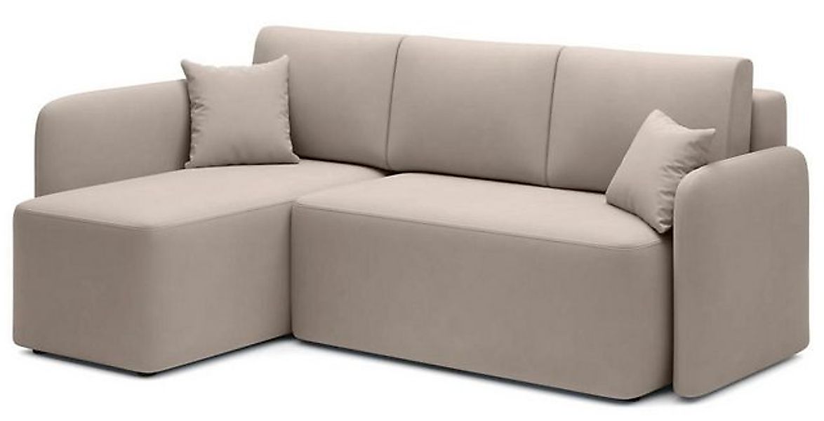 DB-Möbel Ecksofa Hudson mit Schlaffunktion 206X150cm. Ecksofa vom Herstelle günstig online kaufen