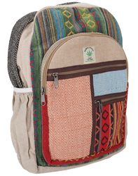 Guru-Shop Freizeitrucksack Ethno Hanf Rucksack - günstig online kaufen