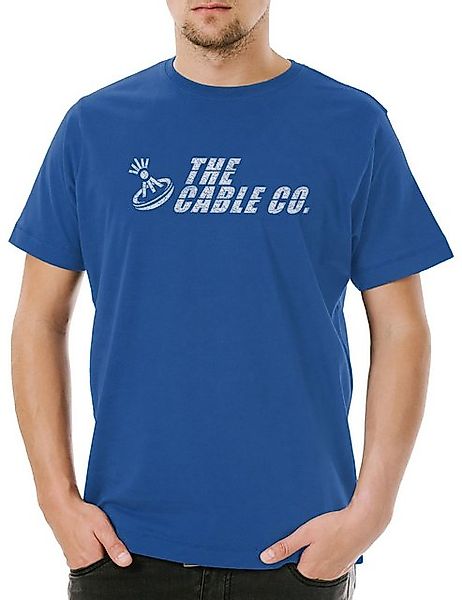 Urban Backwoods Print-Shirt The Cable Co. Herren T-Shirt Cable Sign Logo Gu günstig online kaufen