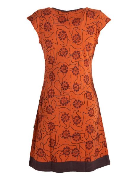 Vishes Tunikakleid Damen kurzarm Longshirt-Kleid Mini-Kleid günstig online kaufen