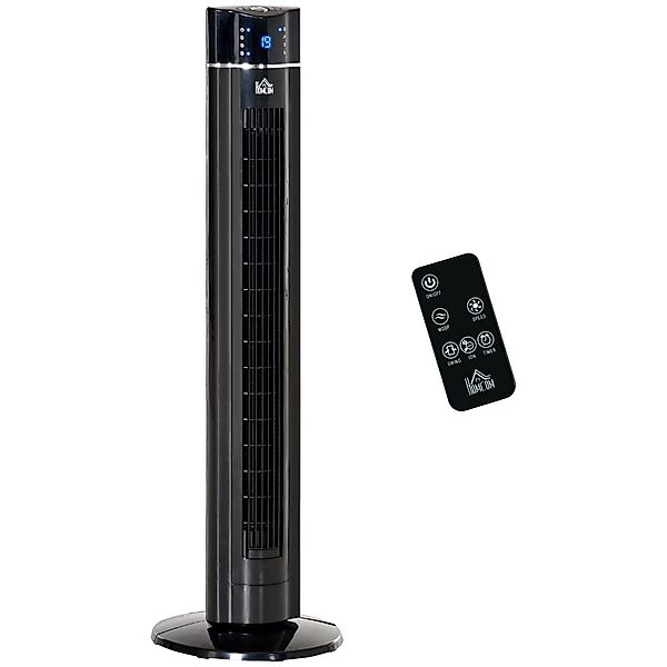 HOMCOM Standventilator 2-in-1 Turnmventilator Ventilator mit günstig online kaufen