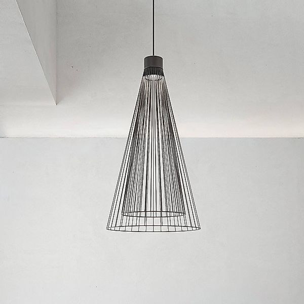 Karman LED-Hängeleuchte Ikonika, schwarz, Ø 40 cm, Metall günstig online kaufen