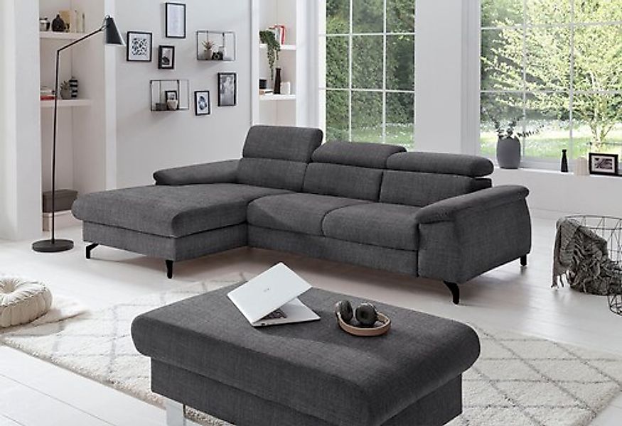 COTTA Polstergarnitur »Komaris L-Form«, (Set), Set bestehend aus: Ecksofa m günstig online kaufen