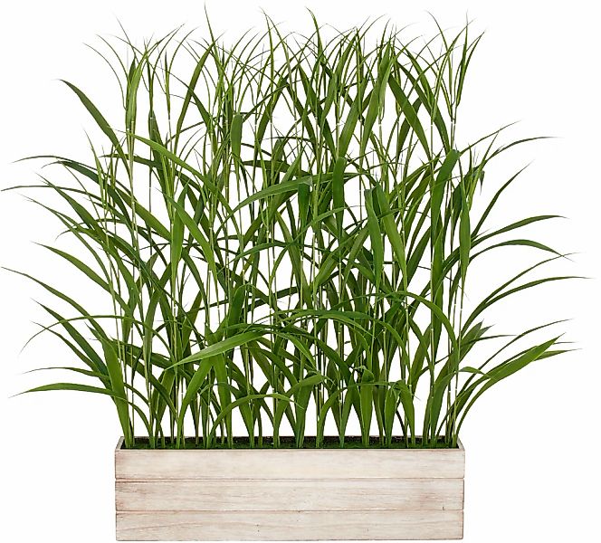 Creativ green Kunstgras "Raumteiler Gras", mit filigranen Grashalmen günstig online kaufen