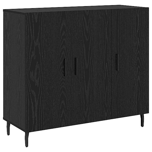 vidaXL Sideboard Sideboard Schwarz 90 x günstig online kaufen