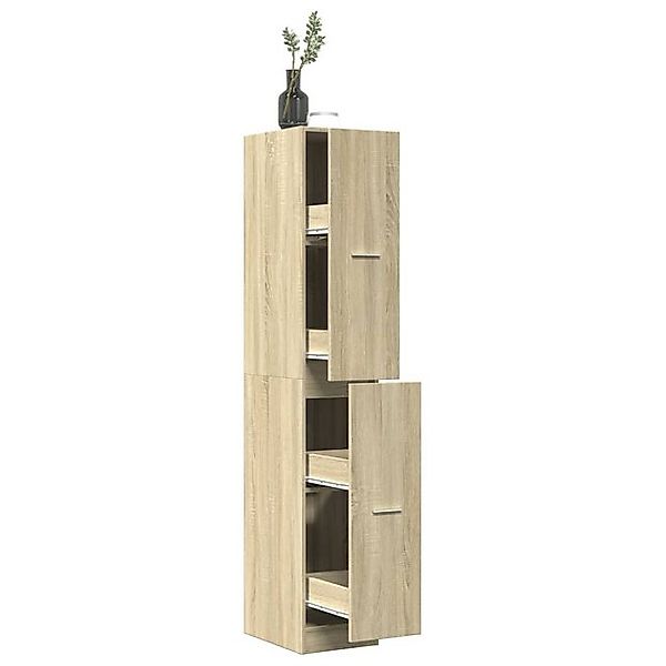 vidaXL Aktenschrank Apothekerschrank Sonoma Eiche 30x41x174,5 cm Spanplatte günstig online kaufen