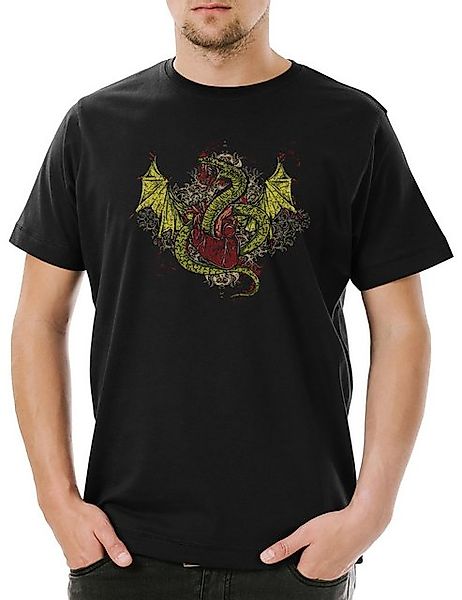 Urban Backwoods Print-Shirt Urban Backwoods Vampire Snake Herren T-Shirt Sc günstig online kaufen