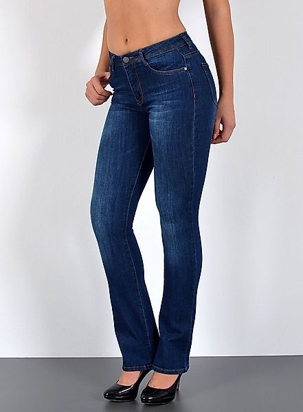 ESRA Bootcut-Jeans J287_ Damen Bootcut Jeans High Waist Bootcut Jeanshose günstig online kaufen