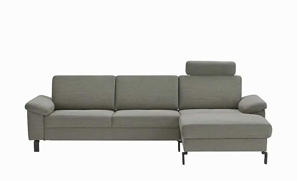 Max Schelling Ecksofa Feincord Maximum Move ¦ grau ¦ Maße (cm): B: 284 H: 8 günstig online kaufen