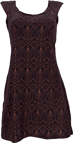 Guru-Shop Midikleid Ethno Minikleid, Goakleid mit günstig online kaufen