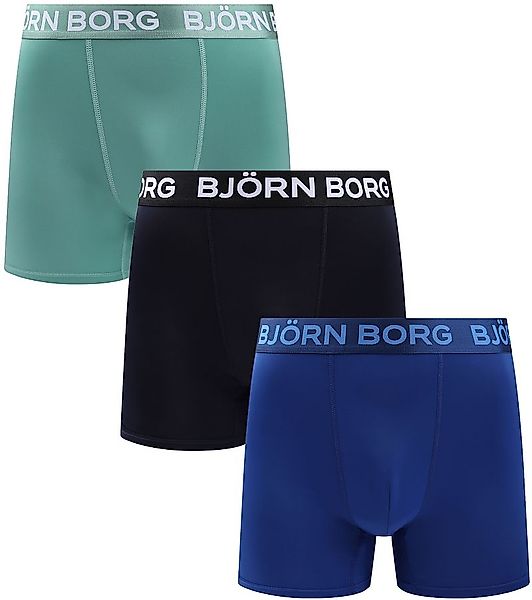 Bjorn Borg Boxers Microfiber 3er-Pack Mehrfarbig - Größe XL günstig online kaufen