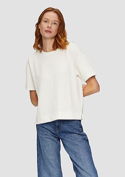 s.Oliver Kurzarmshirt Sweatshirt (1-tlg) günstig online kaufen