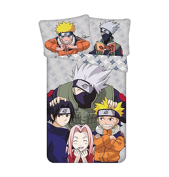 Naruto Bettwäsche Kuschelige Bettwäsche Baumwolle, 140x200 günstig online kaufen