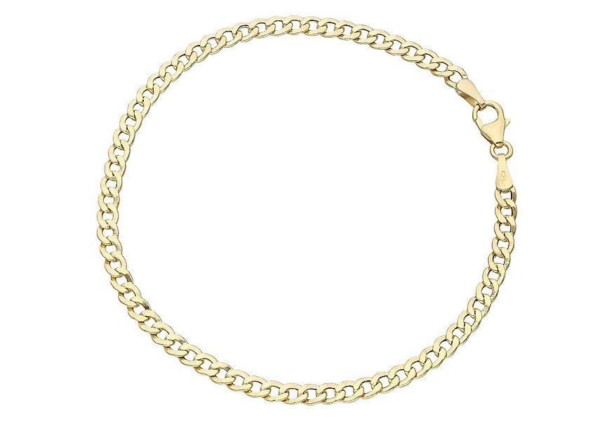 Luigi Merano Panzerarmband Panzerkette glanz, Gold 375 günstig online kaufen