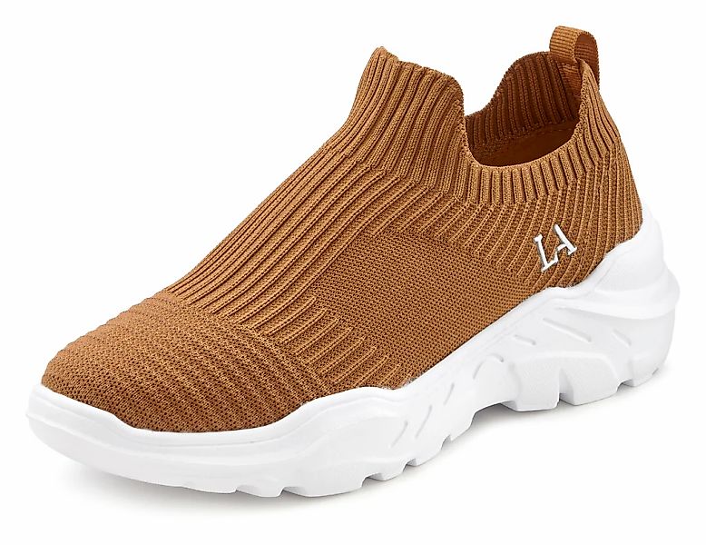 LASCANA Sneaker, Halbschuh, Slipper, Freizeitschuh zum Reinschlüpfen VEGAN günstig online kaufen