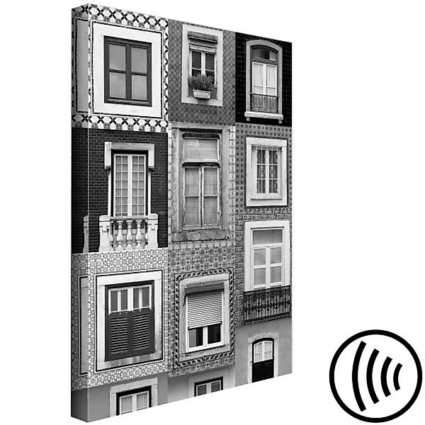 Wandbild Patterned Windows (1 Part) Vertical XXL günstig online kaufen