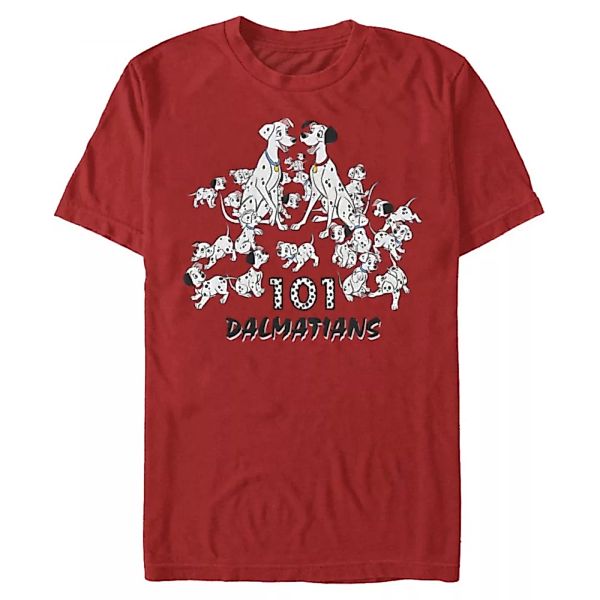 Disney Classics - 101 Dalmatiner - Gruppe Dalmatian Group - Männer T-Shirt günstig online kaufen