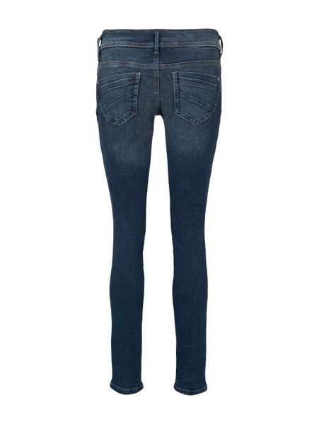 TOM TAILOR Slim-fit-Jeans "Alexa Slim" mit Knopfleiste und dekorativ gestep günstig online kaufen
