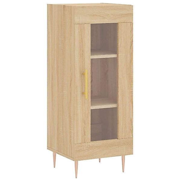 vidaXL Sideboard Sonoma-Eiche 34,5x34x90 cm Holzwerkstoff 828783 günstig online kaufen