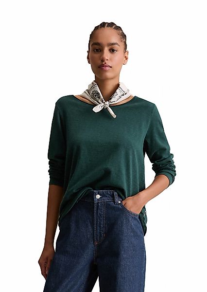 Marc OPolo DENIM Langarmshirt "aus Organic Cotton" günstig online kaufen