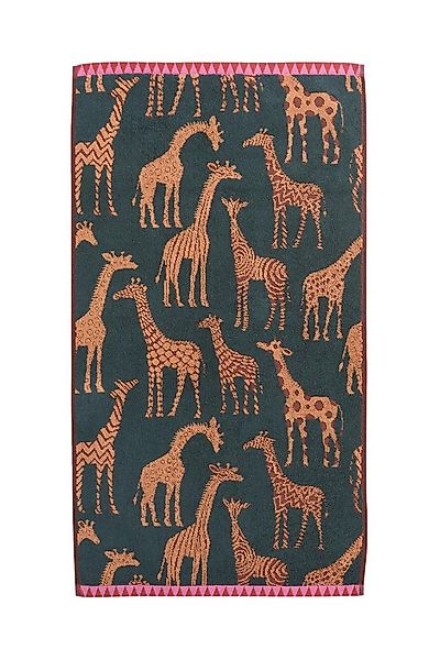 Next Handtuch Handtuch aus 100 % Baumwolle, Giraffen-Print, (1-St) günstig online kaufen