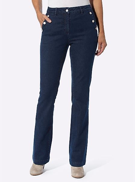 Sieh an! Bequeme Jeans Bootcut-Jeans günstig online kaufen